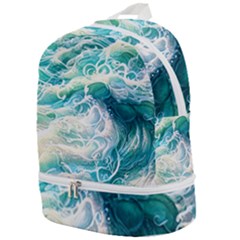 The Endless Sea Zip Bottom Backpack by GardenOfOphir