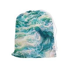 The Endless Sea Drawstring Pouch (xl)