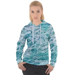 Nature Ocean Waves Women s Overhead Hoodie by GardenOfOphir