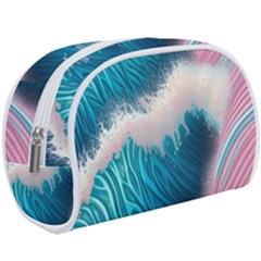 Pink Sea Water Make Up Case (large) by GardenOfOphir