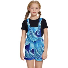 Wave Kids  Short Overalls by GardenOfOphir