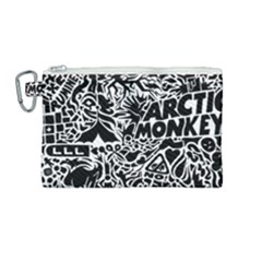 Arctic Monkeys Canvas Cosmetic Bag (medium) by Jancukart