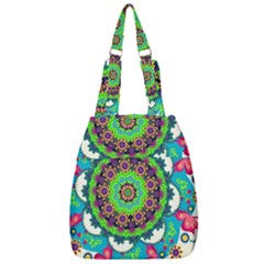 Artistic Pattern Mandala Center Zip Backpack