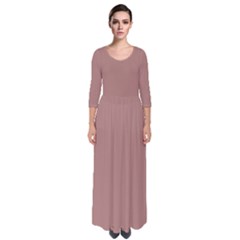 Water Nymph	 - 	quarter Sleeve Maxi Dress
