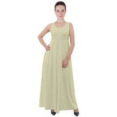 Sand Dollar	 - 	empire Waist Velour Maxi Dress by ColorfulDresses