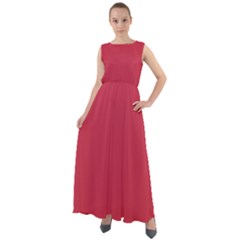 French Raspberry Red	 - 	chiffon Mesh Boho Maxi Dress by ColorfulDresses