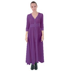 Eminence Purple	 - 	button Up Maxi Dress