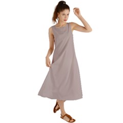 Soft Shadows	 - 	summer Maxi Dress