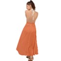 Basket Ball Orange	 - 	Backless Maxi Beach Dress View2