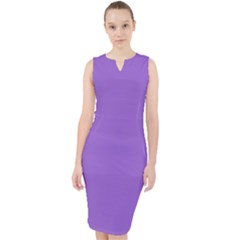 Amethyst Purple	 - 	midi Bodycon Dress