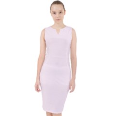 Pearly Pink	 - 	midi Bodycon Dress by ColorfulDresses