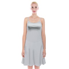 Pearl River Grey	 - 	spaghetti Strap Velvet Dress by ColorfulDresses