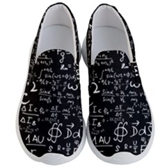 E=mc2 Text Science Albert Einstein Formula Mathematics Physics Men s Lightweight Slip Ons by Jancukart