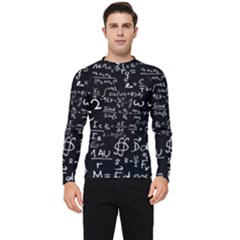 E=mc2 Text Science Albert Einstein Formula Mathematics Physics Men s Long Sleeve Rash Guard by Jancukart