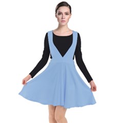 Blue Bell	 - 	plunge Pinafore Dress by ColorfulDresses