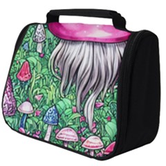 Liberty Cap Magic Mushroom Full Print Travel Pouch (big) by GardenOfOphir