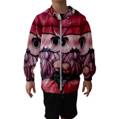 Shroom Glamour Kids  Hooded Windbreaker by GardenOfOphir