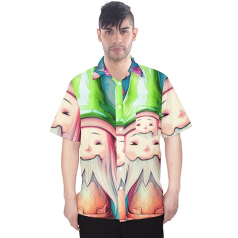 Conjure Mushroom Men s Hawaii Shirt by GardenOfOphir