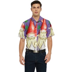Sacred Mushroom Men s Short Sleeve Pocket Shirt 
