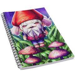Liberty Cap Mushroom Art 5 5  X 8 5  Notebook by GardenOfOphir