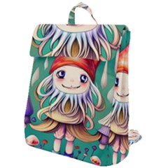 Toadstools For Charm Work Flap Top Backpack by GardenOfOphir