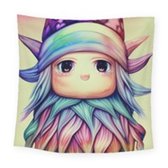 Spell Mojo Enchantress Square Tapestry (large) by GardenOfOphir