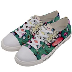 Glamour Enchantment Wizard Men s Low Top Canvas Sneakers by GardenOfOphir