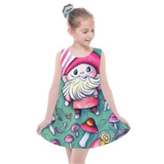 Glamour Enchantment Wizard Kids  Summer Dress by GardenOfOphir