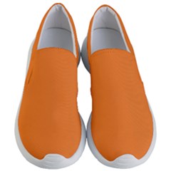 Tangerine Orange	 - 	lightweight Slip Ons