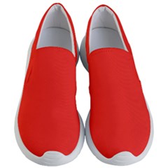 Fire Engine Red	 - 	lightweight Slip Ons by ColorfulShoes