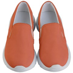 Basket Ball Orange	 - 	lightweight Slip Ons by ColorfulShoes