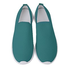 Greenish Blue	 - 	slip On Sneakers