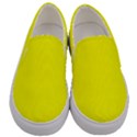 Lemon Glacier Yellow	 - 	Canvas Slip Ons View1