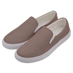 Stucco Brown	 - 	canvas Slip Ons