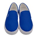 Sapphire Blue	 - 	Canvas Slip Ons View1