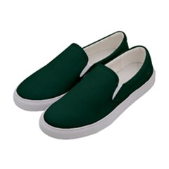 Sacramento Green	 - 	canvas Slip Ons