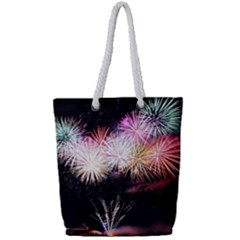 Firework Full Print Rope Handle Tote (small) by artworkshop