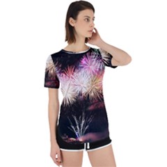 Firework Perpetual Short Sleeve T-shirt by artworkshop