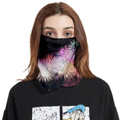 Firework Face Covering Bandana (two Sides) by artworkshop