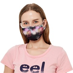 Firework Crease Cloth Face Mask (adult)