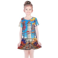 Lighthouse Kids  Simple Cotton Dress