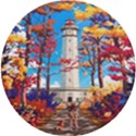 Lighthouse UV Print Round Tile Coaster View1