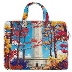 Lighthouse Macbook Pro 13  Double Pocket Laptop Bag by artworkshop