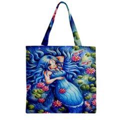 Mermay Zipper Grocery Tote Bag