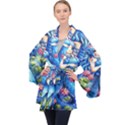 Mermay Long Sleeve Velvet Kimono  View1