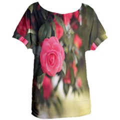 Flower Women s Oversized Tee by artworkshop