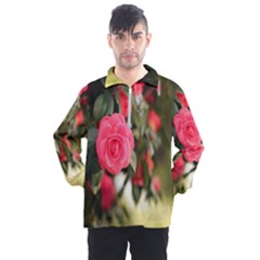 Flower Men s Half Zip Pullover