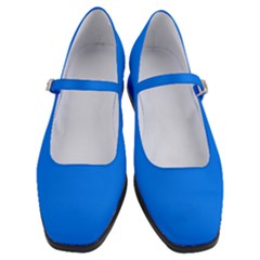 Azure Blue	 - 	mary Jane Shoes by ColorfulShoes