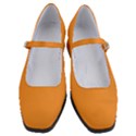 Deep Saffron Orange	 - 	Mary Jane Shoes View1