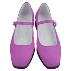 French Mauve Purple	 - 	mary Jane Shoes by ColorfulShoes